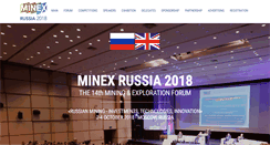Desktop Screenshot of minexrussia.com
