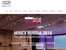 Tablet Screenshot of minexrussia.com